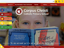Tablet Screenshot of corpuschristikingston.co.uk